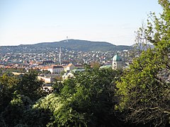 A view from Gellért Hill