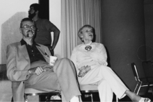 L. Sprague and Catherine Crook de Camp at Nolacon II in 1988