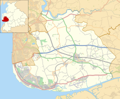 Warton is located in the Borough of Fylde
