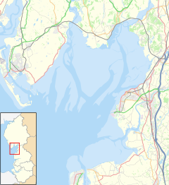 Arnside is located in Morecambe Bay