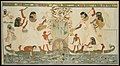 Image 37Menna and Family Hunting in the Marshes, Tomb of Menna, c. 1400 BC (from Ancient Egypt)