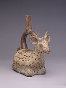 Resting deer, Larco Museum Collection, Lima