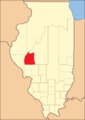 Das Morgan County von seiner Gründung im Jahr 1823 bis 1837