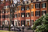 Townhouses in Beacon Hill, Boston