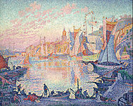 The Port of Saint-Tropez, 1901, oil on canvas, 131 x 161.5 cm (51.6 x 63.6 in), National Museum of Western Art, Tokyo