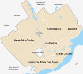 Quebec City mosque shooting is located in Quebec City
