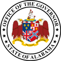 Seal of the governor of Alabama[2][3]
