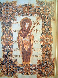 St. Etheldreda, Royal Abbess of Ely.