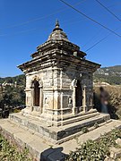 Mahadev Temple made of stone in Dhunlla, Sankhu