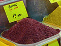 Spice (ground fruit) for sale in Istanbul