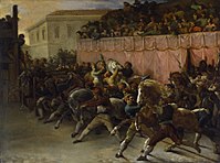Riderless Racers in Rome, 1817 (The Walters Art Museum[16])