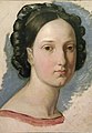 Therese vom Stein 1820 von Philipp Veit. Sie erbte als verehelichte Gräfin von Kielmannsegg die Ehrenburg nach dem Tod ihres Vaters 1831