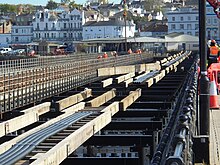 Works on Ryde Pier 2nd May 2023
