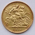 Image 4A 1914 British gold sovereign (from Money)