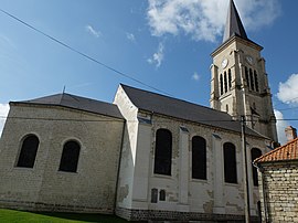 The church in Avesnes-le-Sec
