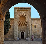 Entrance of a large mausoleum