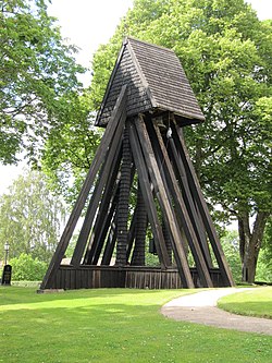 Wooden bell tower