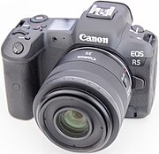 Canon EOS R5 with an RF 35mm f/1.8 Macro STM lens