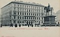 Head office building erected 1860, am Hof 6, photographed ca. 1900