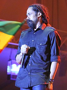 Marley performing in 2015