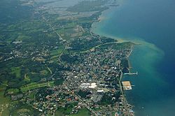 Aerial view of Danao