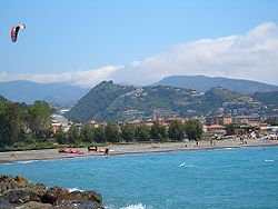 Camporosso beach