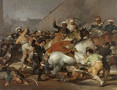 The Second of May 1808: The Charge of the Mamluks by Francisco de Goya (1814)