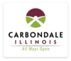 Official logo of Carbondale, Illinois