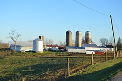 Farmstead southeast of Russellville