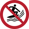 P059: Surfen verboten