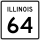 Illinois Route 64 Truck marker