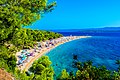Image 57Zlatni Rat beach on the Island of Brač is one of the foremost spots of tourism in Croatia. (from Croatia)