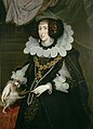 Pendant marriage portrait Archduchess Maria Anna of Austria (1610–1665), 1643.