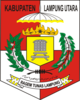 Coat of arms of North Lampung Regency