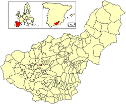 Location of Maracena