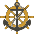 Anchor with wheel (wheel cross)