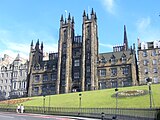New College, on the Mound, designed by William Henry Playfair and built 1845–1850.[10]