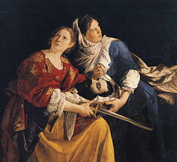 Orazio Gentileschi, Judith and Her Maidservant with the Head of Holofernes, 1621-1624