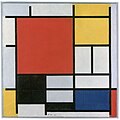 Image 6Piet Mondrian, Composition en rouge, jaune, bleu et noir (1921), Gemeentemuseum Den Haag (from Painting)