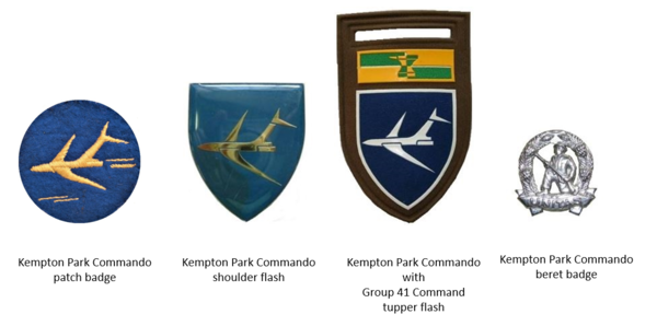 SADF era Kempton park commando insignia