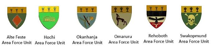 SWATF Sector 40 Area Force Units emblems