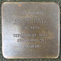 Stolperstein für Jakob Katz