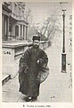 Eminence Taixu, a buddhist monk, wearing a youren gown in the streets of London, 1929.