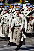 1st Spahi Regiment during a parade in 2008.