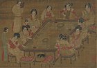 A Palace Concert, Tang dynasty, Chinese