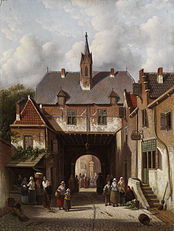 A Dutch cityscape