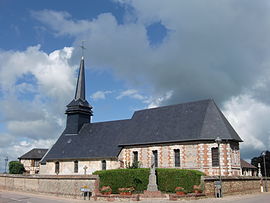 The church in Asnières