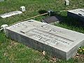 Grave of Gov George W. Atkinson, April 2009