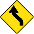(W1-4) Double curve first to left