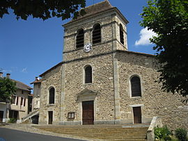 The church in Bagnac-sur-Célé